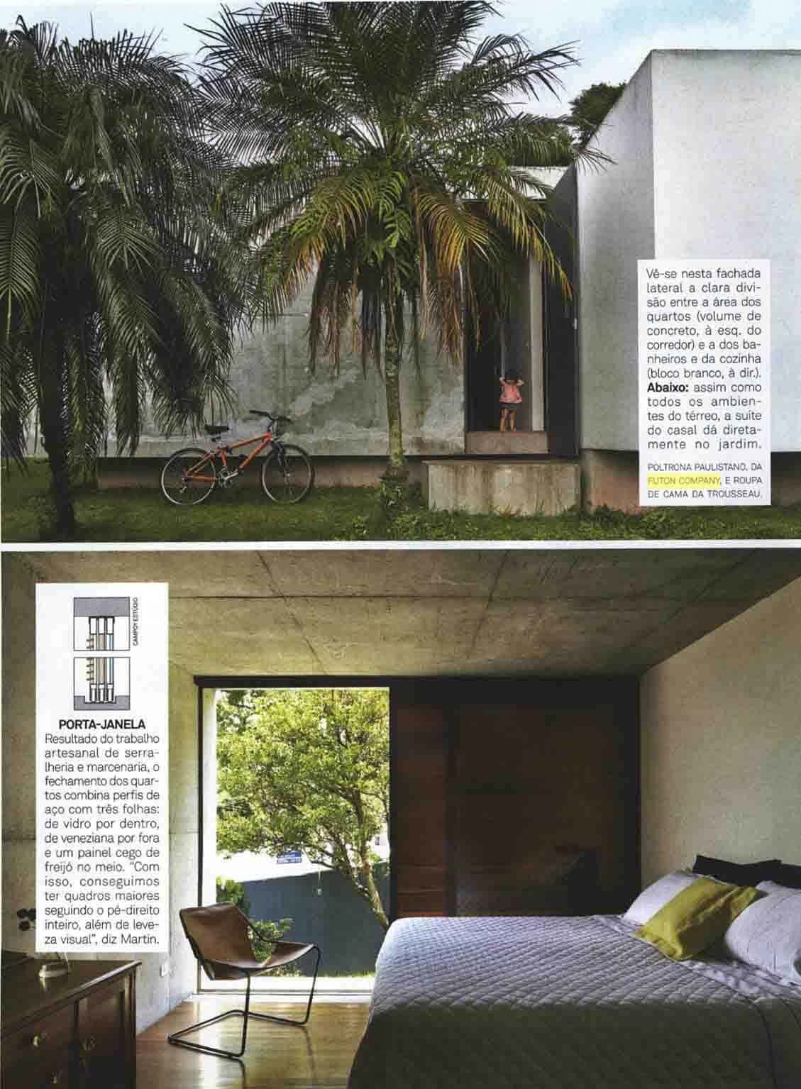 Poltrona Paulistano na revista Arquitetura e Contrução maio de 2015