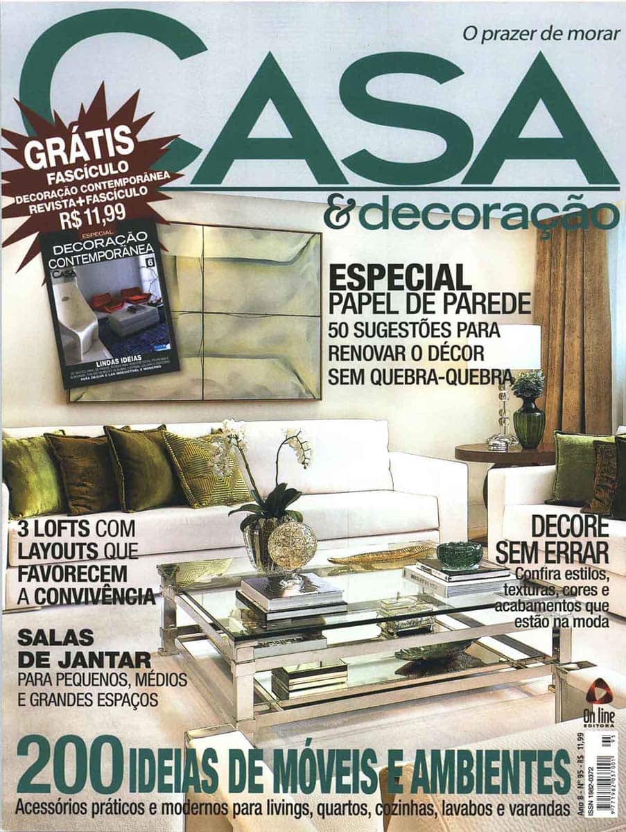 Revista Casa e Decoracao Setembro 2015