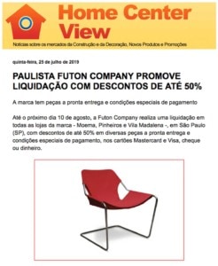 Clipping Home Center View Promocao jul 2019