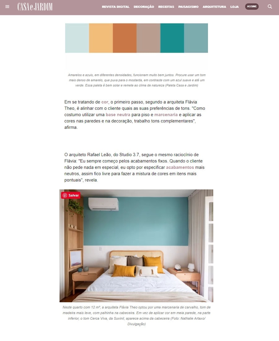 paleta de cores infalíveis para seu quarto - futon company