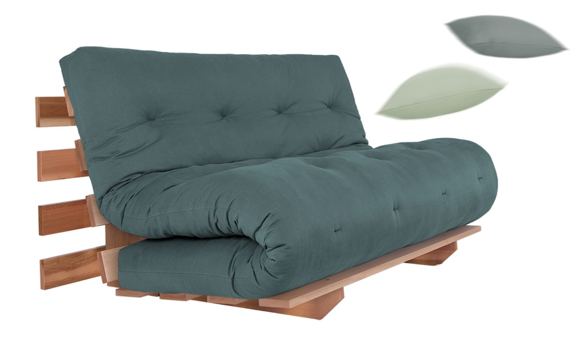 Sofa-Cama-Nomad-casal-ganha duas almofadas de encosto