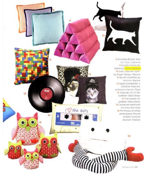 Almofada Prisma Decora Kids - Junho 2013 Foto 2