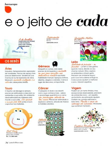 Almofada Prisma Pais & Filhos - Junho 2013 Foto 3
