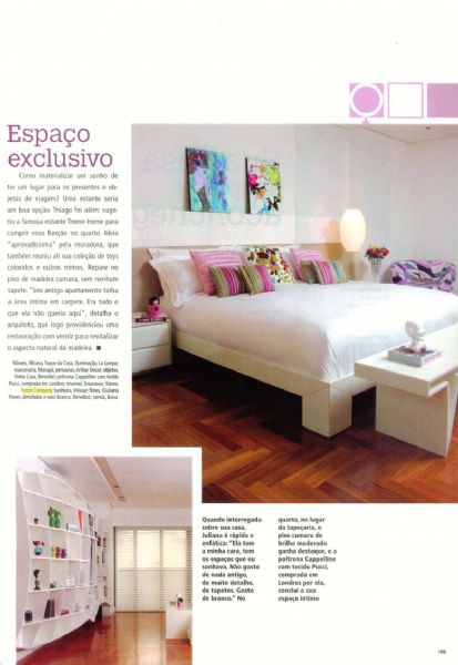 Almofada Zabuton Casa & Decoração - Outubro 2009 Foto 5