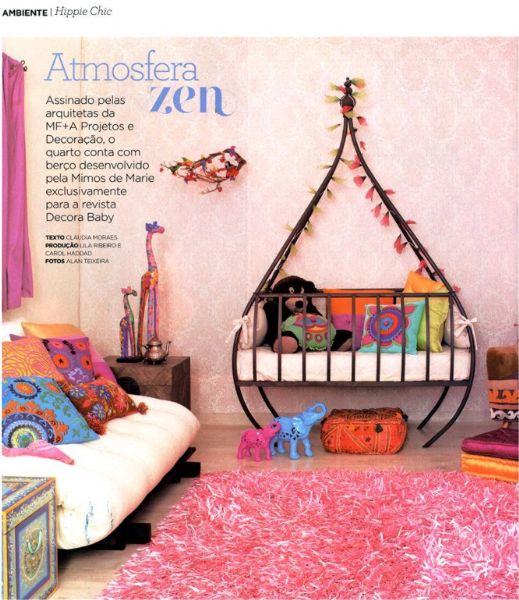 Almofada Zabuton Decora Baby - Setembro 2011 Foto 1