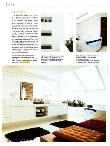 Almofada Zabuton Varanda Casa & Decoração - Junho 2013 Foto 1