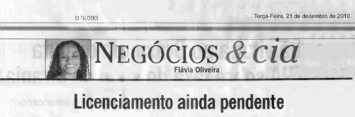 Futon Company O Globo - Dezembro 2010 Foto 1