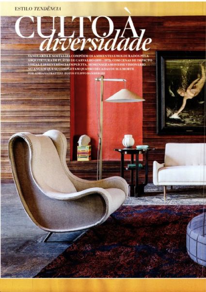 poltrona flavio de carvalho Casa Vogue - Agosto 2013 Foto 1