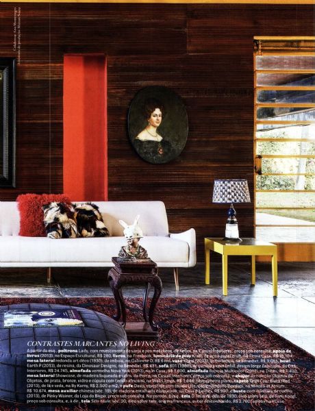 poltrona flavio de carvalho Casa Vogue - Agosto 2013 Foto 2