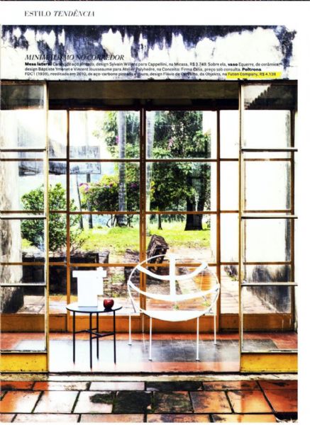 poltrona flavio de carvalho Casa Vogue - Agosto 2013 Foto 3