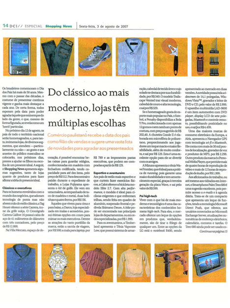 Poltrona Pelicano michel arnoult Jornal DCI - Agosto 2007 Foto 1