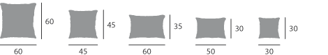almofada estampa geometrica medidas