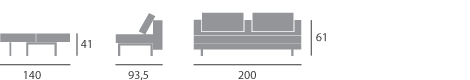 sofa para sala medidas